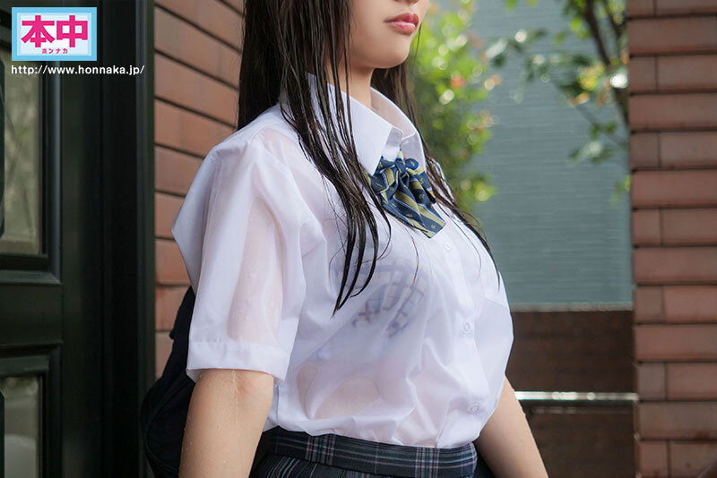 鈴の家りん(铃之家铃)作品HMN-643发布!大雨袭来,女高中生制服湿透屋檐下躲雨,屋主邀进门硬上中出-图片3