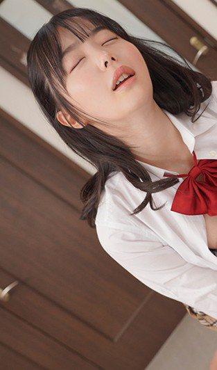 百瀬あすか(百濑飞鸟)作品MIAA-419发布！图书馆诱惑！带着奸诈微笑的制服美少女展现小恶魔属性-图片7